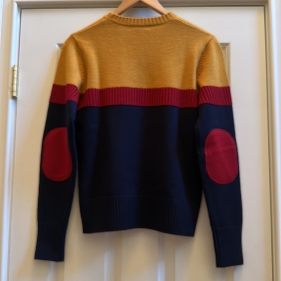 Boast Bar Stripe 100% Merino Wool Sweater, S NWOT - Picture 4 of 6